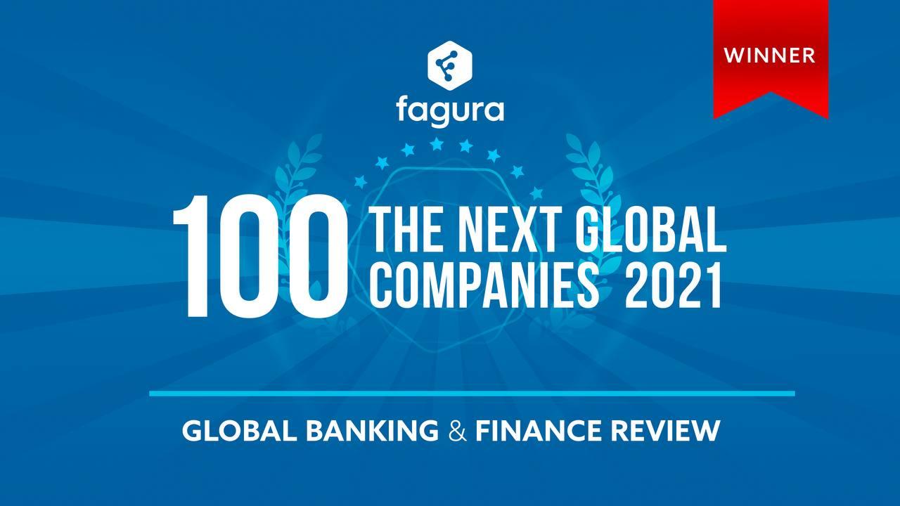 Fagura, în topul „The Next 100 Global Awards 2021”, desemnată de revista Global Banking&Finance