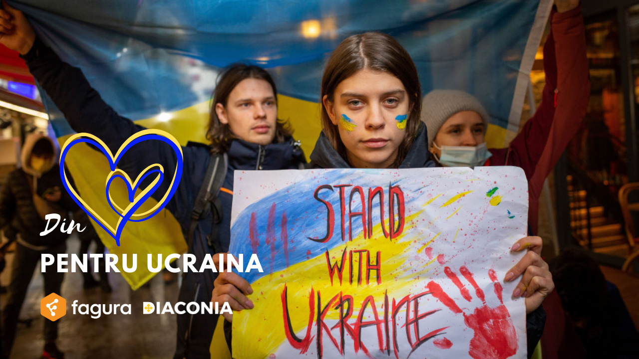Din inimă pentru Ucraina – Campanie de colectare de fonduri în susținerea refugiaților
