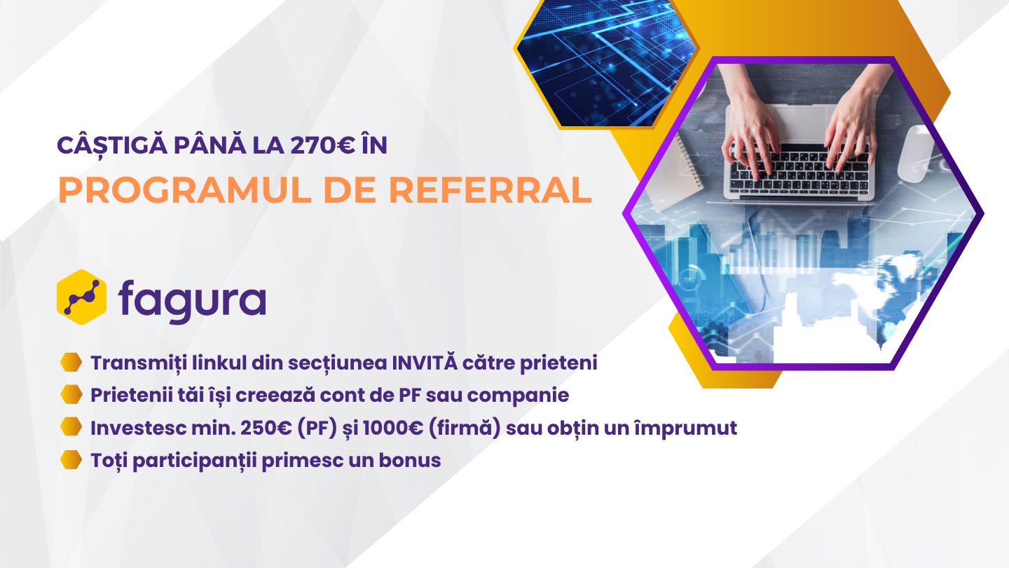 Referral Program – Invită-ți prietenii pe Fagura și câștigați împreună!